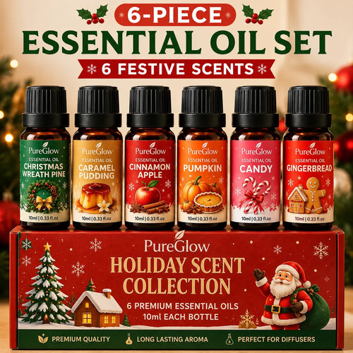 PureGlow™ 6-Piece Holiday Essential Oil Set